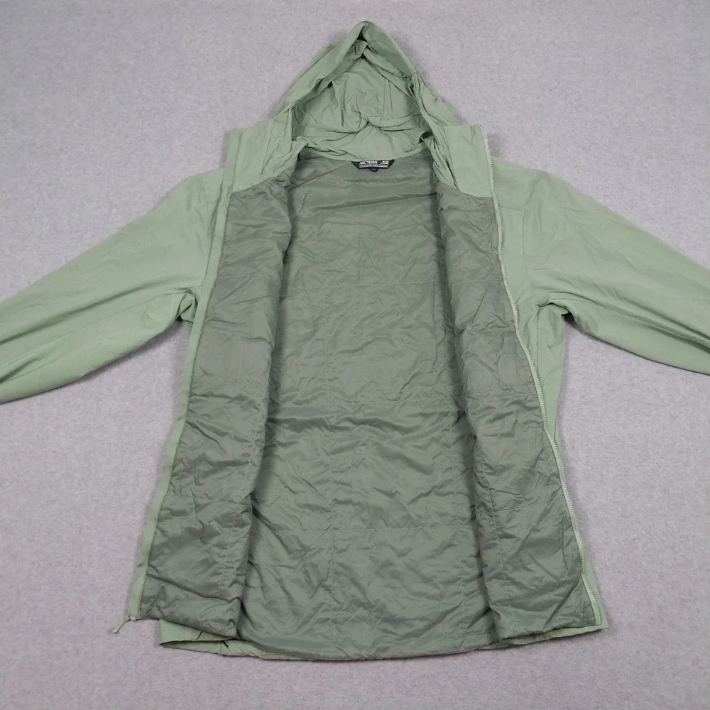 Arc'teryx Jacket Mens XL Green Atom SL Hoody Insulated Hiking Windbreaker 26889